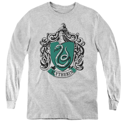 Harry Potter Slytherin Crest - Youth Long Sleeve T-Shirt Youth Long Sleeve T-Shirt Harry Potter   