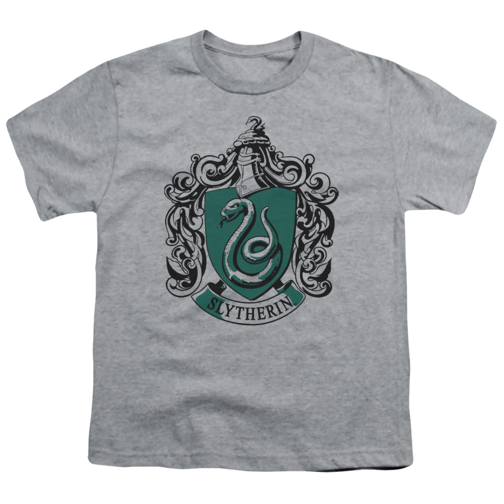 Harry Potter Slytherin Crest - Youth T-Shirt Youth T-Shirt (Ages 8-12) Harry Potter   
