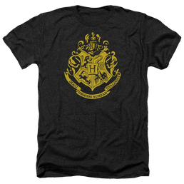 Harry Potter Hogwarts Crest Men's Heather T-Shirt Men's Heather T-Shirt Harry Potter   