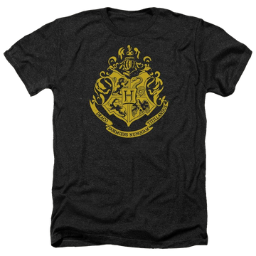 Harry Potter Hogwarts Crest Men's Heather T-Shirt Men's Heather T-Shirt Harry Potter   
