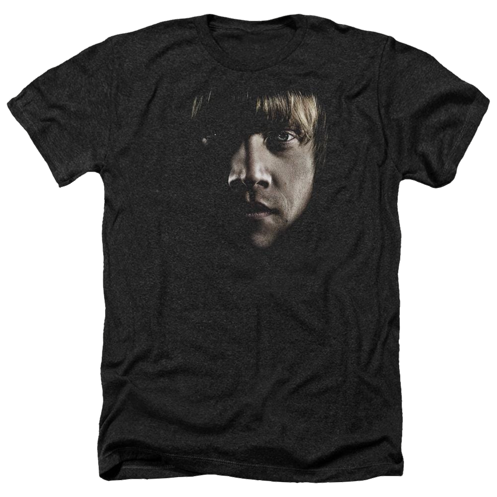 Harry Potter Ron Poster Head Men's Heather T-Shirt Men's Heather T-Shirt Harry Potter   