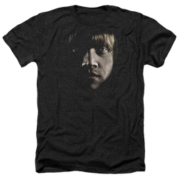 Harry Potter Ron Poster Head Men's Heather T-Shirt Men's Heather T-Shirt Harry Potter   