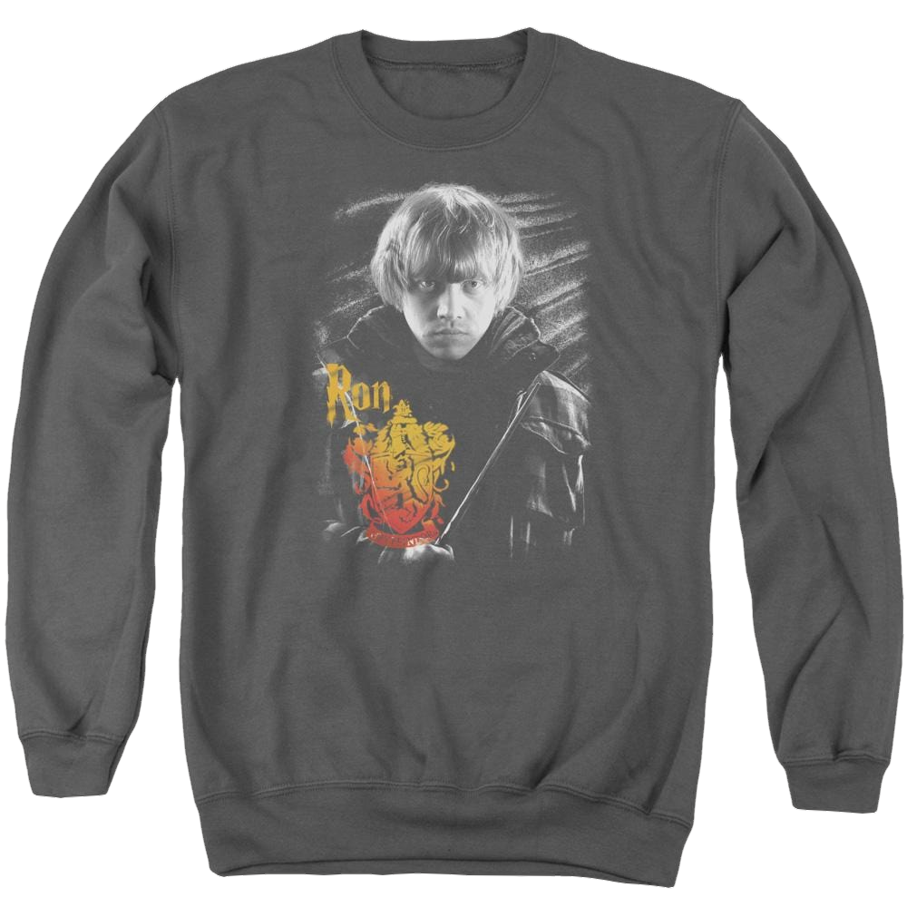 Harry Potter Ron Portrait Men's Crewneck Sweatshirt Men's Crewneck Sweatshirt Harry Potter   