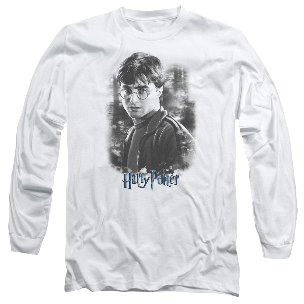 Harry Potter Harry In The Woods Men's Long Sleeve T-Shirt Men's Long Sleeve T-Shirt Harry Potter   