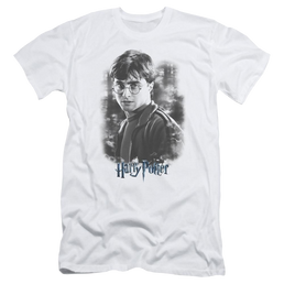 Harry Potter Harry In The Woods Men's Premium Slim Fit T-Shirt Men's Premium Slim Fit T-Shirt Harry Potter   