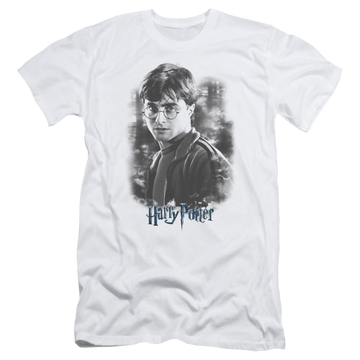 Harry Potter Harry In The Woods Men's Premium Slim Fit T-Shirt Men's Premium Slim Fit T-Shirt Harry Potter   
