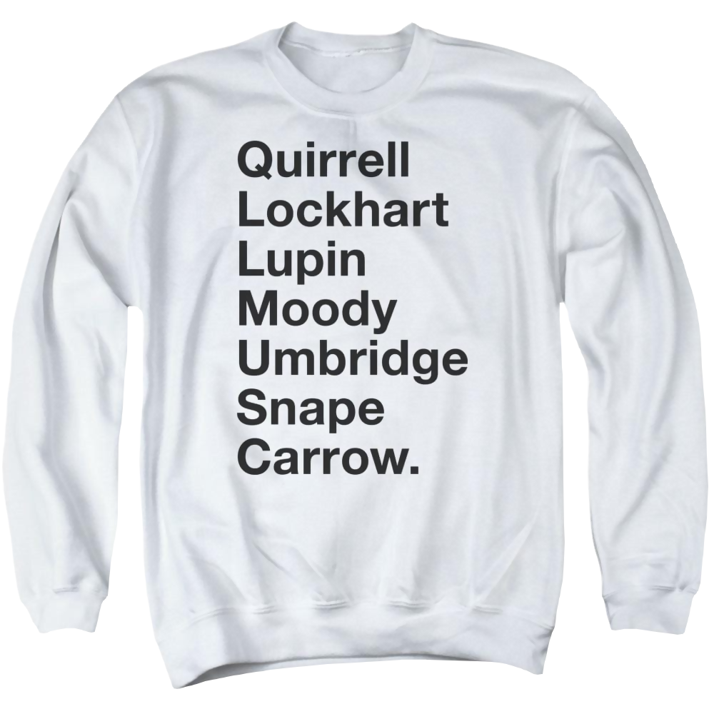 Harry Potter Professors Men's Crewneck Sweatshirt Men's Crewneck Sweatshirt Harry Potter   