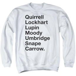 Harry Potter Professors Men's Crewneck Sweatshirt Men's Crewneck Sweatshirt Harry Potter   