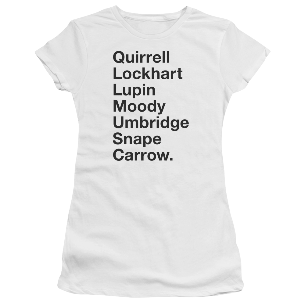 Harry Potter Professors Juniors T-Shirt Juniors T-Shirt Harry Potter   