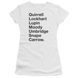 Harry Potter Professors Juniors T-Shirt Juniors T-Shirt Harry Potter   