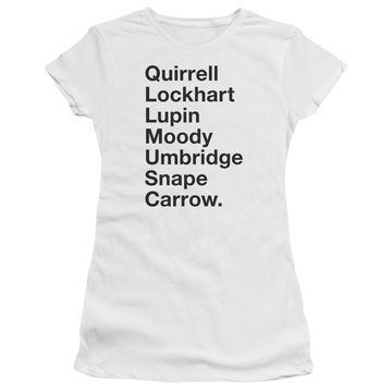 Harry Potter Professors Juniors T-Shirt Juniors T-Shirt Harry Potter   