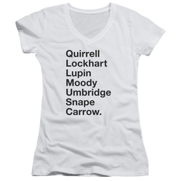 Harry Potter Professors Juniors V-Neck T-Shirt Juniors V-Neck T-Shirt Harry Potter   