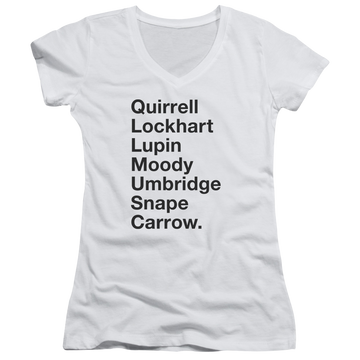 Harry Potter Professors Juniors V-Neck T-Shirt Juniors V-Neck T-Shirt Harry Potter   