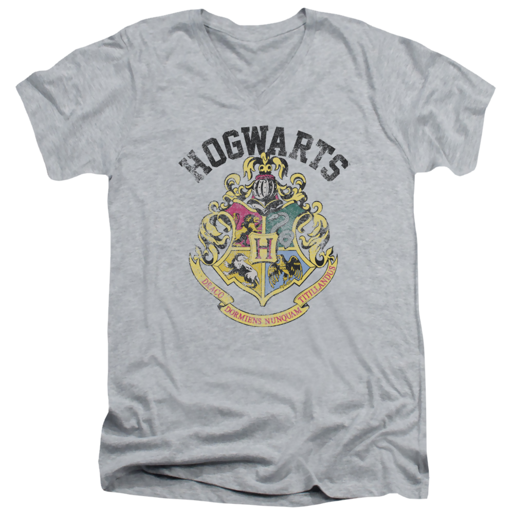 Harry Potter Hogwarts Crest - Men's V-Neck T-Shirt Men's V-Neck T-Shirt Harry Potter   