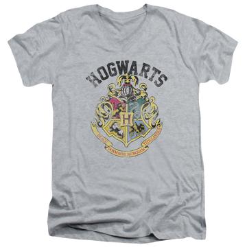 Harry Potter Hogwarts Crest - Men's V-Neck T-Shirt Men's V-Neck T-Shirt Harry Potter   