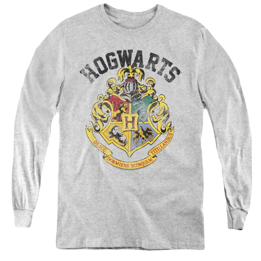Harry Potter Hogwarts Crest - Youth Long Sleeve T-Shirt Youth Long Sleeve T-Shirt Harry Potter   