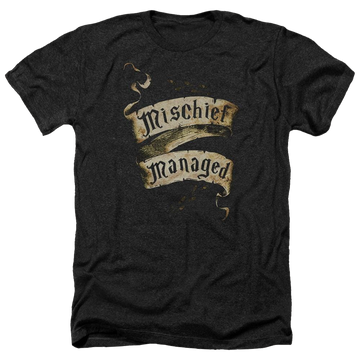 Harry Potter Mischief Managed Men's Heather T-Shirt Men's Heather T-Shirt Harry Potter   