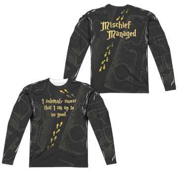 Harry Potter Marauders Map Men's All-Over Print T-Shirt Men's All-Over Print Long Sleeve Harry Potter   
