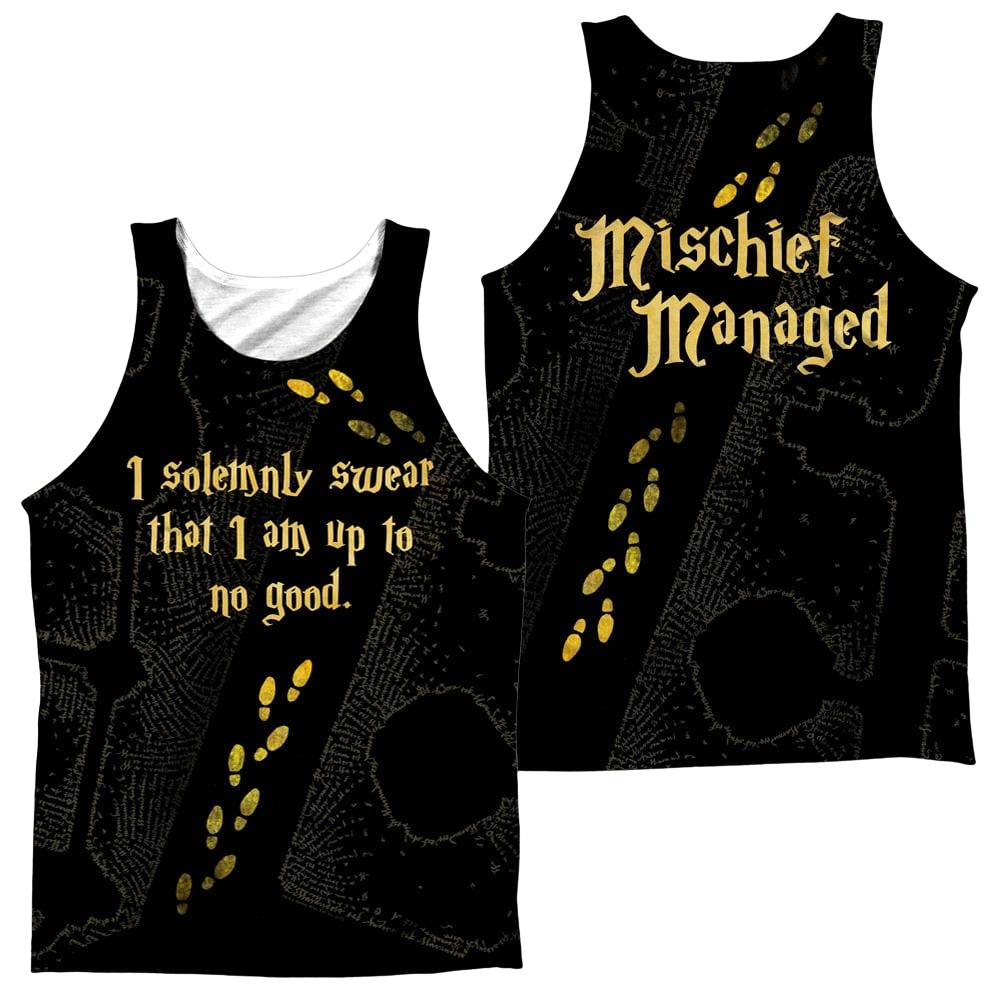 Harry Potter Marauders Map Men's All Over Print Tank Men's All Over Print Tank Harry Potter   