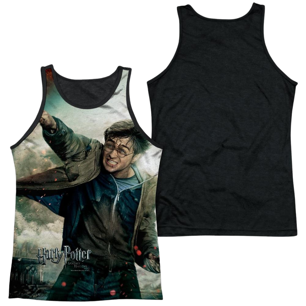 Harry Potter Harry Vs Voldemort Men's Black Back Tank Men's Black Back Tank Harry Potter   