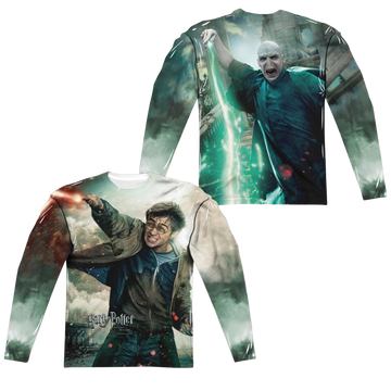 Harry Potter Harry Vs Voldemort Men's All-Over Print T-Shirt Men's All-Over Print Long Sleeve Harry Potter   