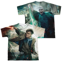 Harry Potter Harry Vs Voldemort - Youth All-Over Print T-Shirt Youth All-Over Print T-Shirt (Ages 8-12) Harry Potter   