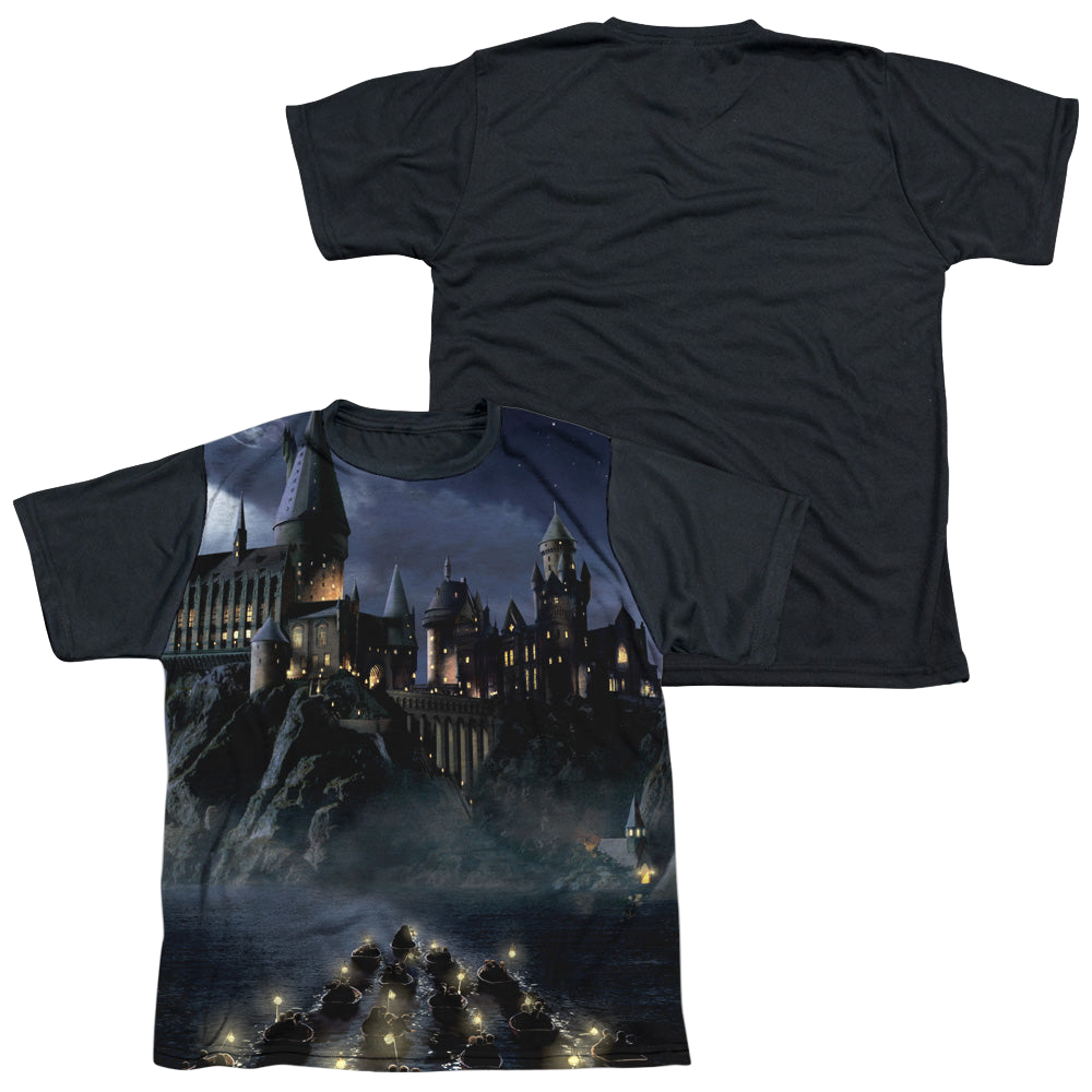 Harry Potter Hp/Hogwarts - Youth Black Back T-Shirt Youth Black Back T-Shirt (Ages 8-12) Harry Potter   