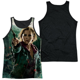 Harry Potter Hermione Final Battle Men's Black Back Tank Men's Black Back Tank Harry Potter   