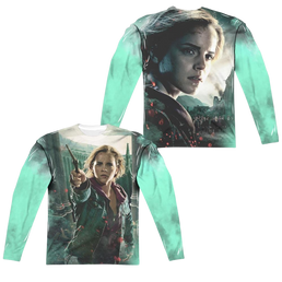 Harry Potter Hermione Final Battle Men's All-Over Print T-Shirt Men's All-Over Print Long Sleeve Harry Potter   