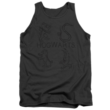 Harry Potter Literary Crests Men's Tank Men's Tank Harry Potter   