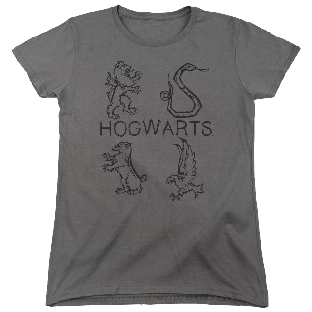 Harry Potter Literary Crests Women's T-Shirt Women's T-Shirt Harry Potter   