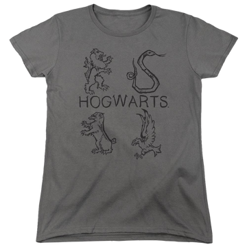 Harry Potter Literary Crests Women's T-Shirt Women's T-Shirt Harry Potter   