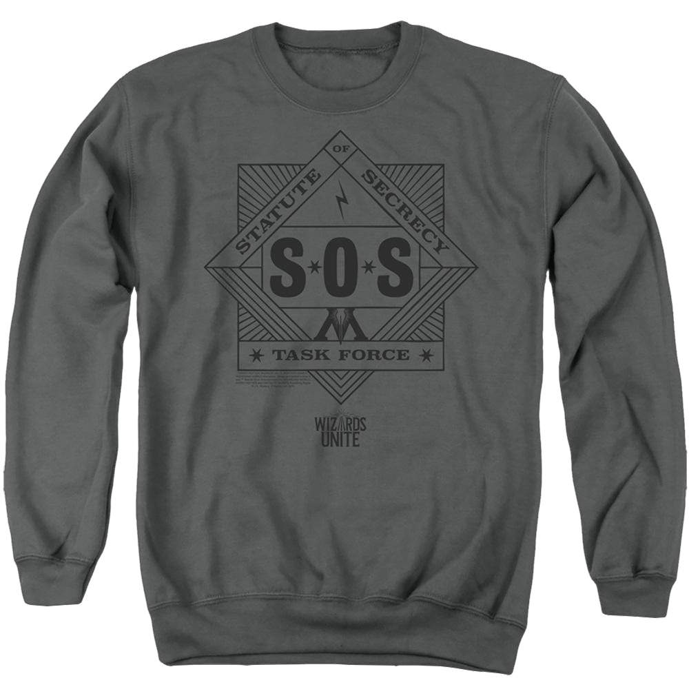 Harry Potter Sos Task Force - Men's Crewneck Sweatshirt Men's Crewneck Sweatshirt Harry Potter   
