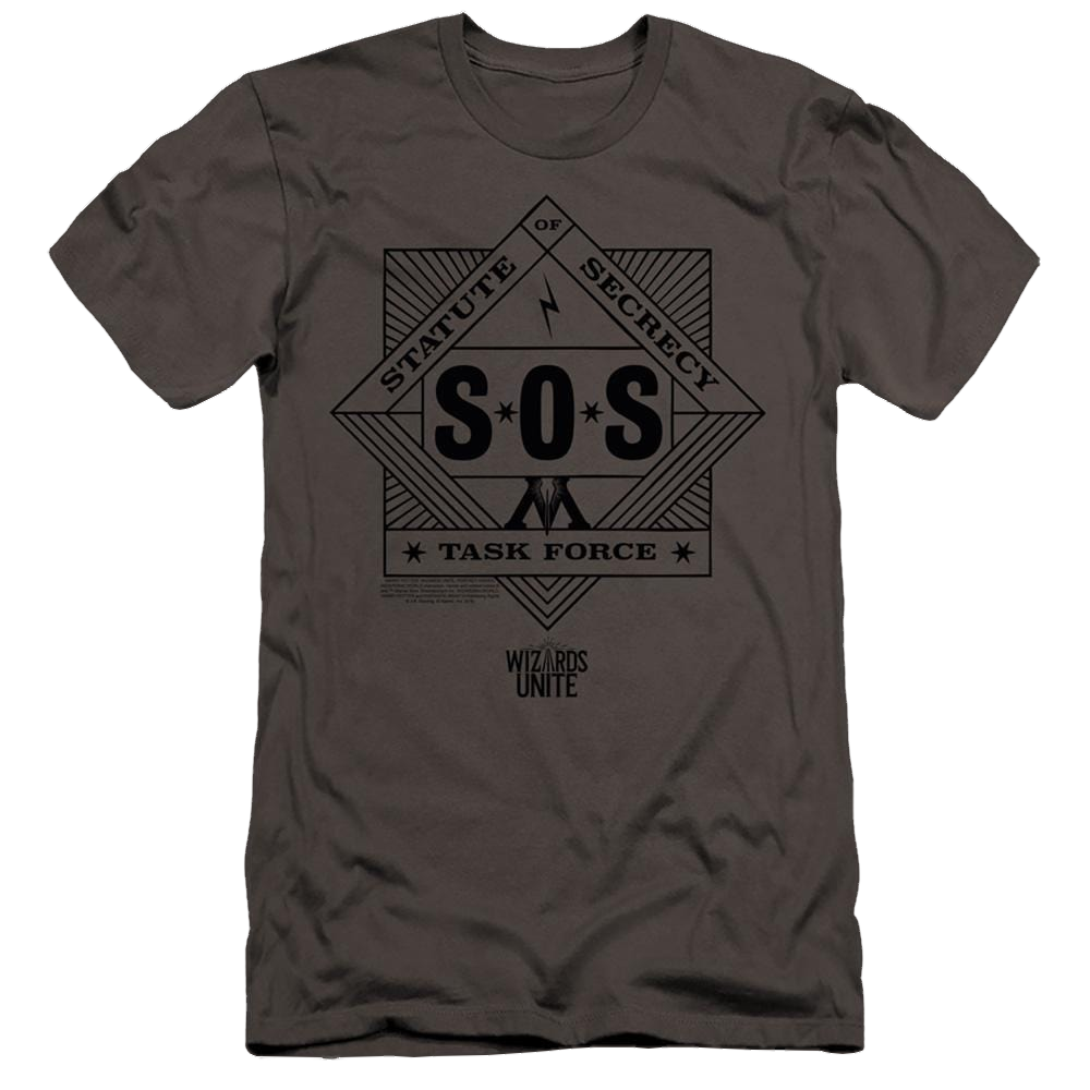 Harry Potter Sos Task Force - Men's Premium Slim Fit T-Shirt Men's Premium Slim Fit T-Shirt Harry Potter   