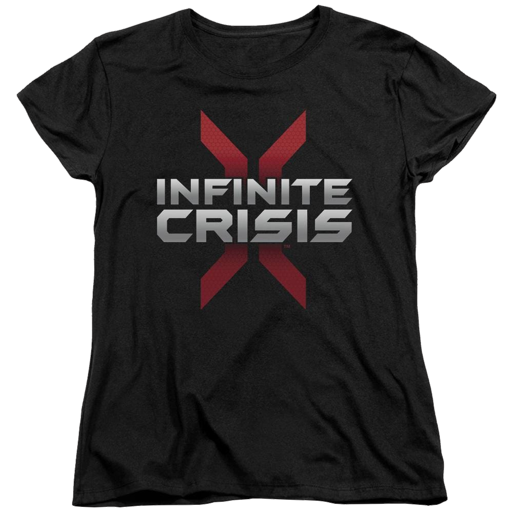 Infinite Crisis Logo Women's T-Shirt Women's T-Shirt Infinite Crisis   