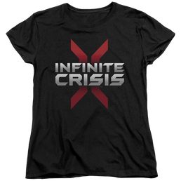 Infinite Crisis Logo Women's T-Shirt Women's T-Shirt Infinite Crisis   