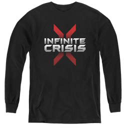 Infinite Crisis Logo - Youth Long Sleeve T-Shirt Youth Long Sleeve T-Shirt Infinite Crisis   