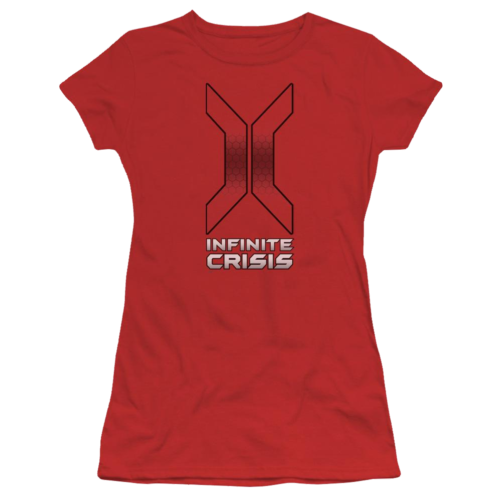 Infinite Crisis Title Juniors T-Shirt Juniors T-Shirt Infinite Crisis   