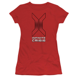 Infinite Crisis Title Juniors T-Shirt Juniors T-Shirt Infinite Crisis   