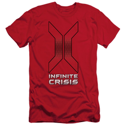 Infinite Crisis Title Men's Slim Fit T-Shirt Men's Slim Fit T-Shirt Infinite Crisis   