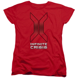 Infinite Crisis Title Women's T-Shirt Women's T-Shirt Infinite Crisis   