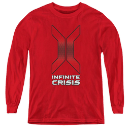 Infinite Crisis Title - Youth Long Sleeve T-Shirt Youth Long Sleeve T-Shirt Infinite Crisis   