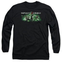 Infinite Crisis Ic Green Men's Long Sleeve T-Shirt Men's Long Sleeve T-Shirt Infinite Crisis   