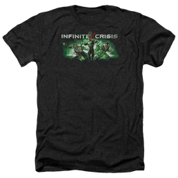 Infinite Crisis Ic Green Men's Heather T-Shirt Men's Heather T-Shirt Infinite Crisis   