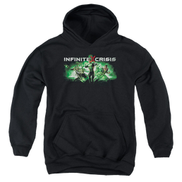 Infinite Crisis Ic Green - Youth Hoodie Youth Hoodie (Ages 8-12) Infinite Crisis   