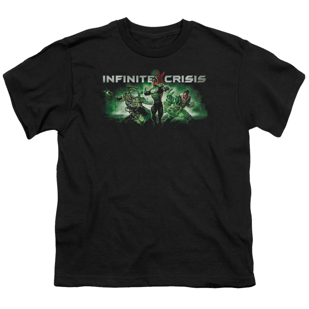 Infinite Crisis Ic Green - Youth T-Shirt Youth T-Shirt (Ages 8-12) Infinite Crisis   
