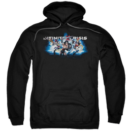 Infinite Crisis Ic Blue Pullover Hoodie Pullover Hoodie Infinite Crisis   