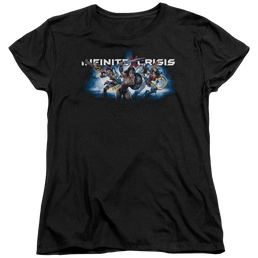 Infinite Crisis Ic Blue Women's T-Shirt Women's T-Shirt Infinite Crisis   