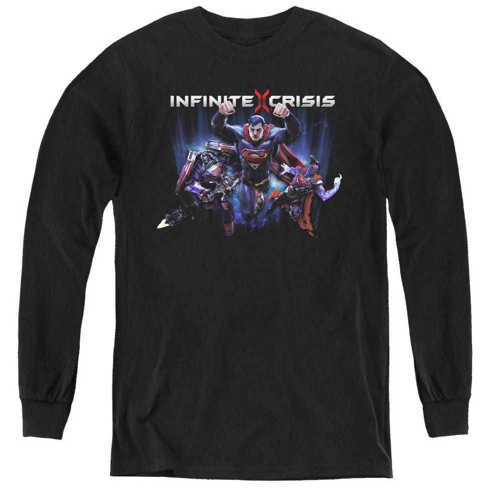 Infinite Crisis Ic Super - Youth Long Sleeve T-Shirt Youth Long Sleeve T-Shirt Infinite Crisis   