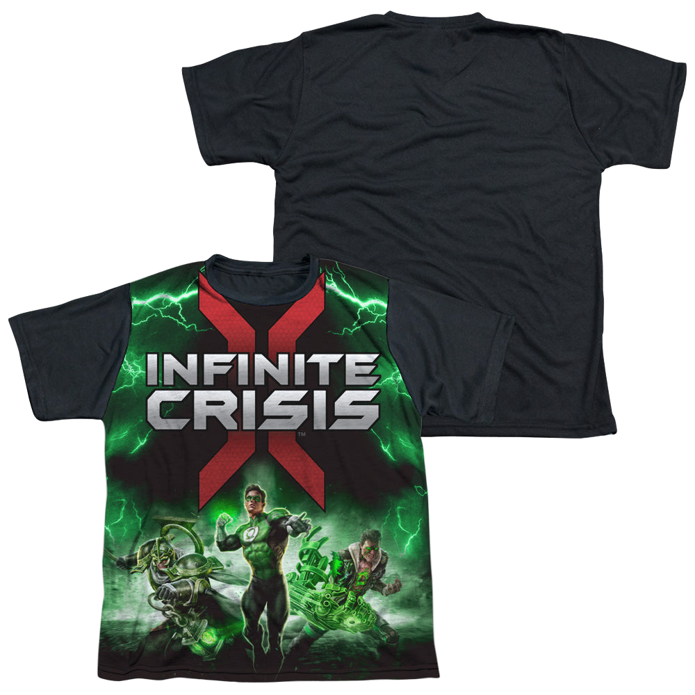 Infinite Crisis Ic Green Lantern - Youth Black Back T-Shirt Youth Black Back T-Shirt (Ages 8-12) Infinite Crisis   